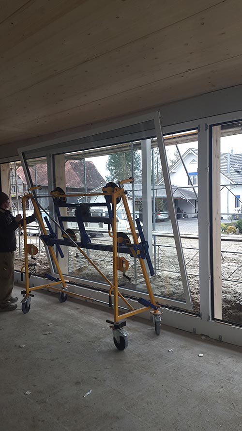 Beispiel Glaserarbeit