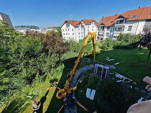 Beispiel Glaserarbeit